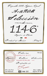 Tequila ArteNOM Selección 1146 Añejo -Additivr Free