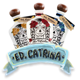 La Cofradia Catrina Tequila Mini Pack of 3 Bottles. 100 ML Each, 40% ABV