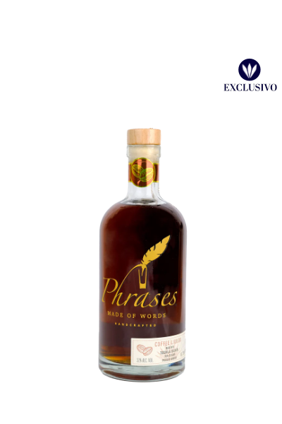 Phrases Gourmet Coffee Tequila Liqueur 750 ML, 32% ABV