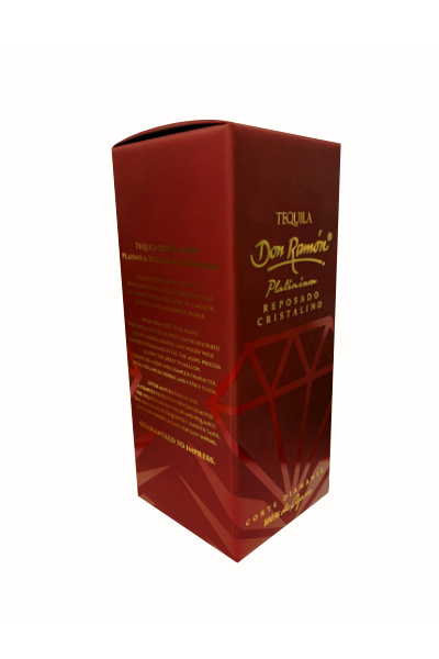 Tequila Don Ramón Platinium Reposado Cristalino 750 ML