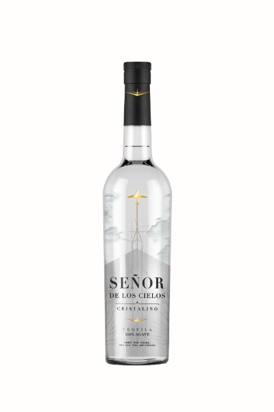 El Señor de los Cielos Tequila Reposado Cristalino 750 ML, 40% ABV