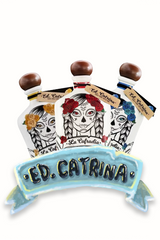 La Cofradia Catrina Tequila Mini Pack of 3 Bottles. 100 ML Each, 40% ABV