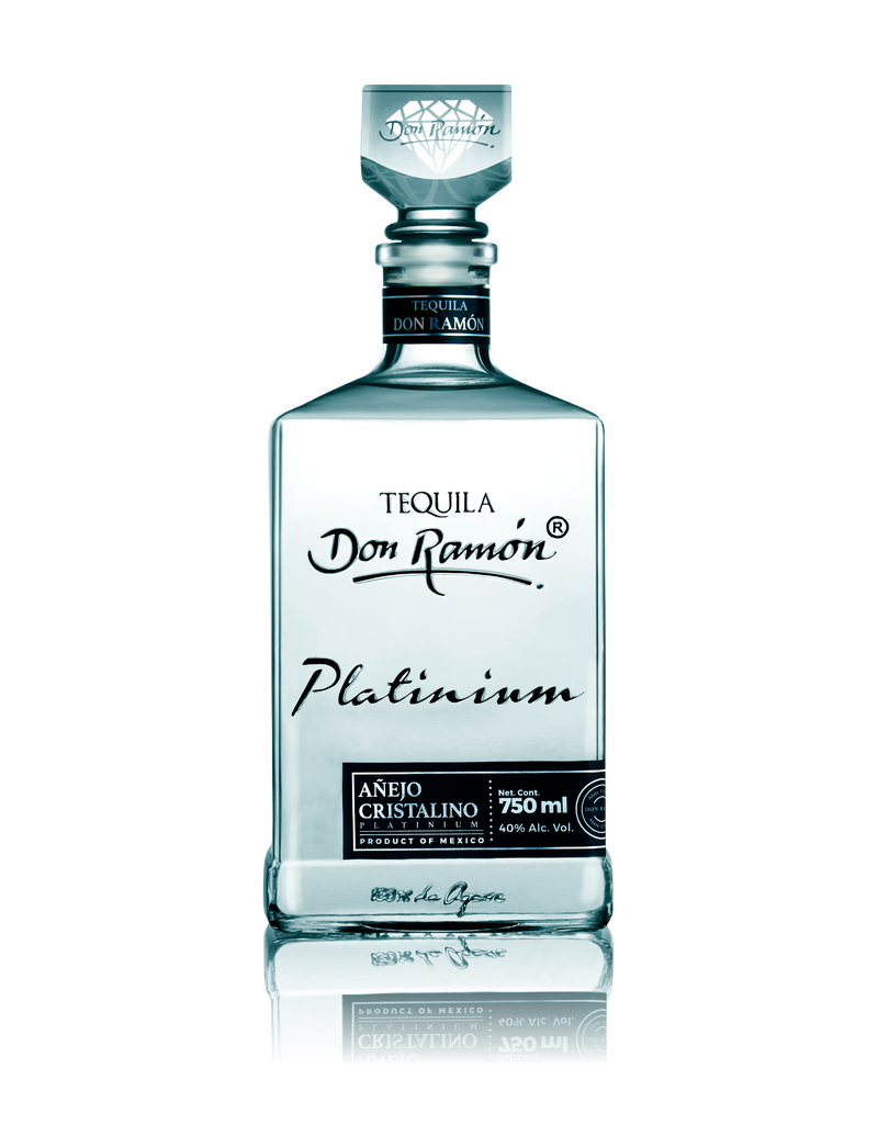 Tequila Don Ramón Platinium Añejo  Cristalino 750 ML