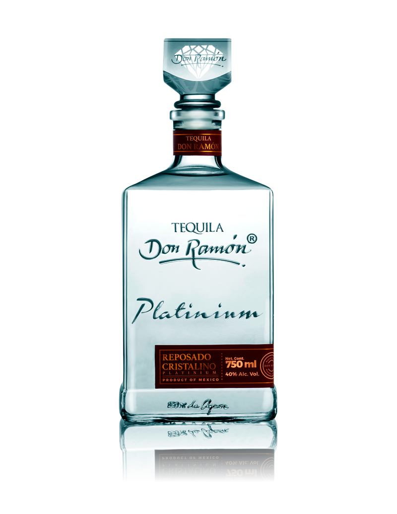 Tequila Don Ramón Platinium Reposado Cristalino 750 ML